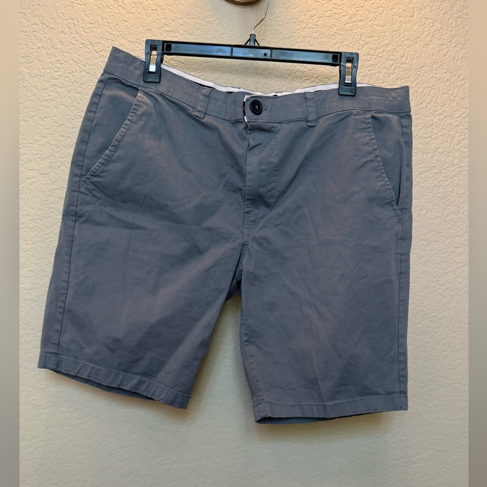 Sunday Gray Flat Front Shorts